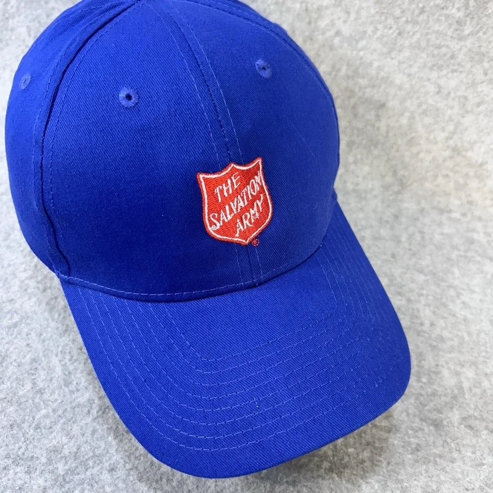Salvation Army Shield Men Blue Hit Wear Baseball Cap Adjustable Cotton OSFA